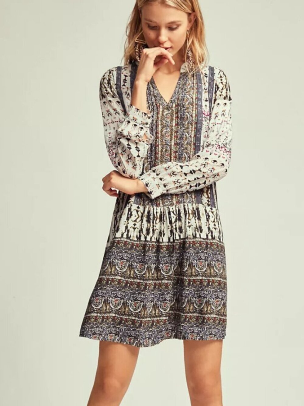 Tiny by Anthropologie Mollie Tunic Dress